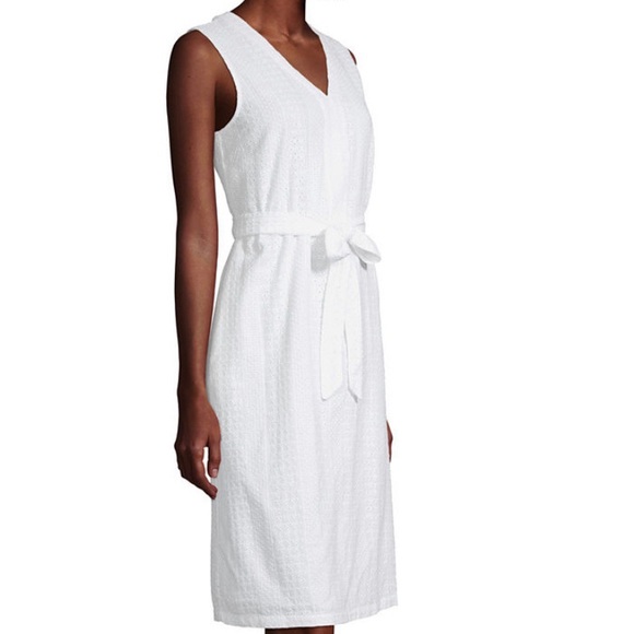 Liz Claiborne Sleeveless A-Line Dress - Picture 2 of 3